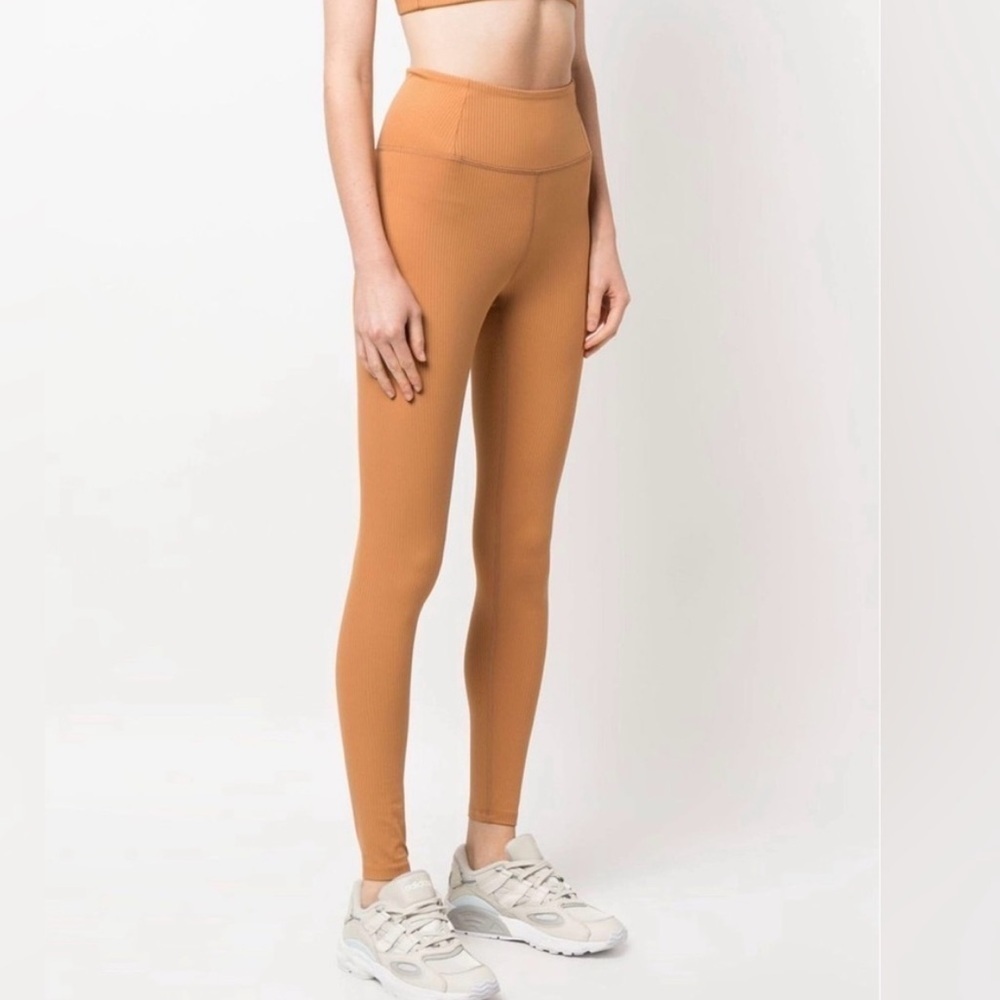 Girlfriend Collective ribbed high-rise leggings size M